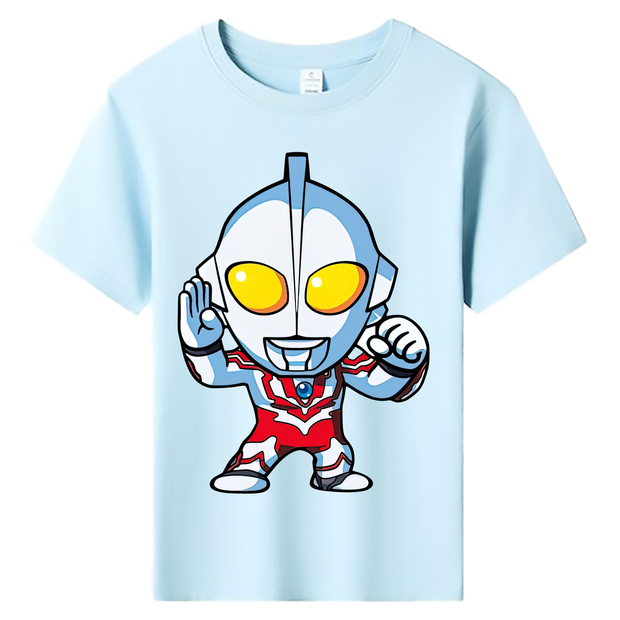（画像用） ウルトラマン Ultraman 綿100％キッズTシャツ（フロントプリント）